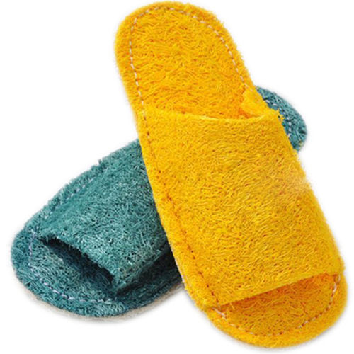 Pet Slippers Made of Natural Loofah, Firm and Durable for Dogs to Chew and Tear, Loofah Pet Toy for Biting and Venting