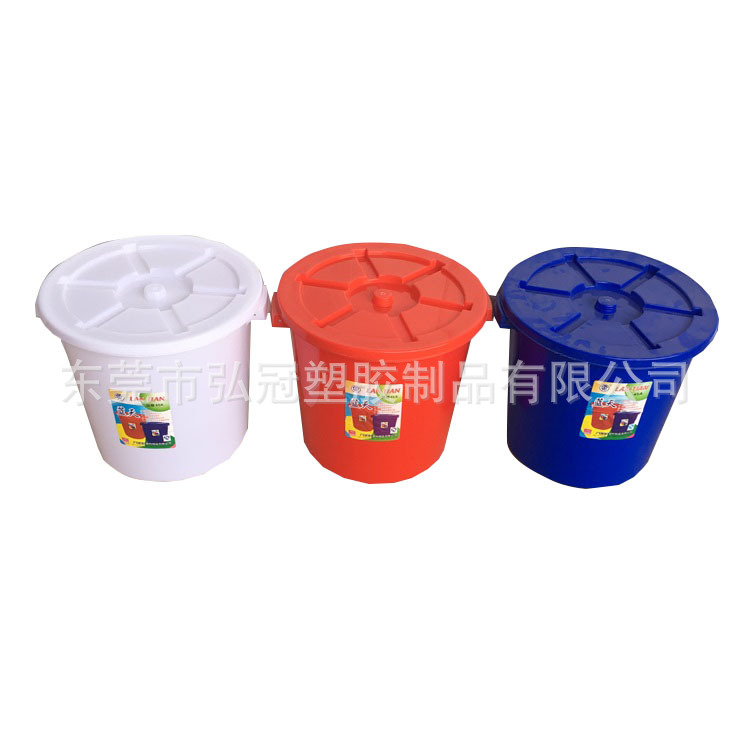 供应吴江 南昌 加厚蓝色大白桶 塑胶储水桶 学校区域垃圾桶