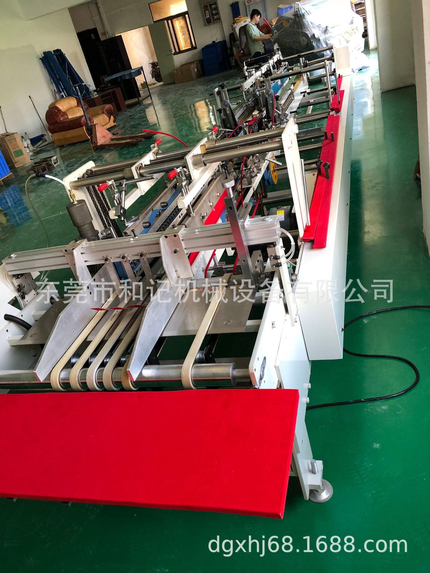 Professional manufacture PET transparent Plastic box Paste box machine fully automatic Plastic box Triple Plastic box Gluing Machine Manufactor