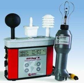 美国3M QUEST 便携式QT-36热指数仪干球温度/湿球温度/黑球温度