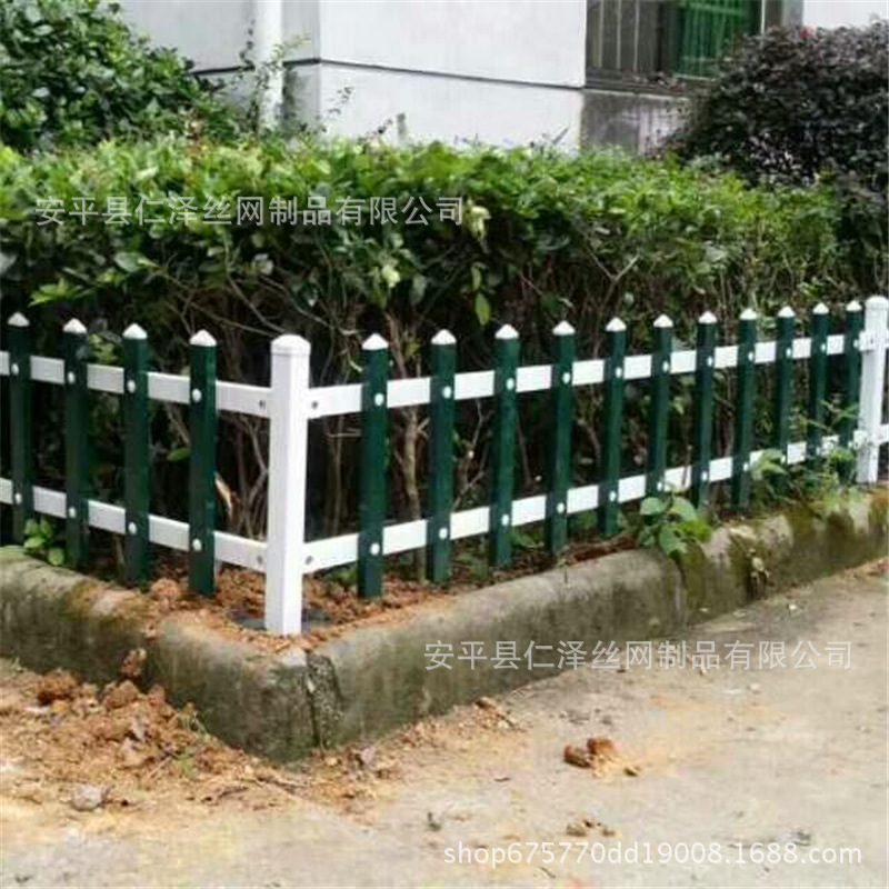 廠家定制【鋅鋼草坪護欄】【塑鋼綠化帶圍欄】【幼兒園圍牆護欄】