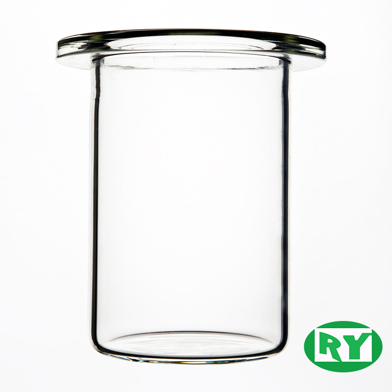 上海禾汽实力厂家 高硼硅3.3 筒形开口反应器 烧瓶 筒形反应釜体