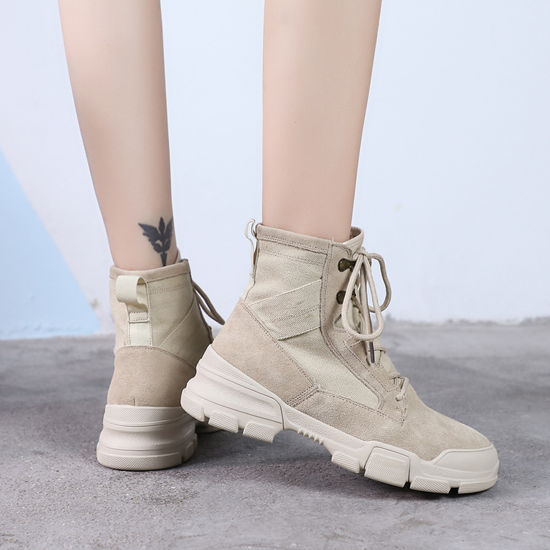 Bottes femme en Daim - Ref 3354958 Image 4