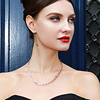 Fashionable crystal necklace, accessory, chain for key bag , Amazon, wholesale