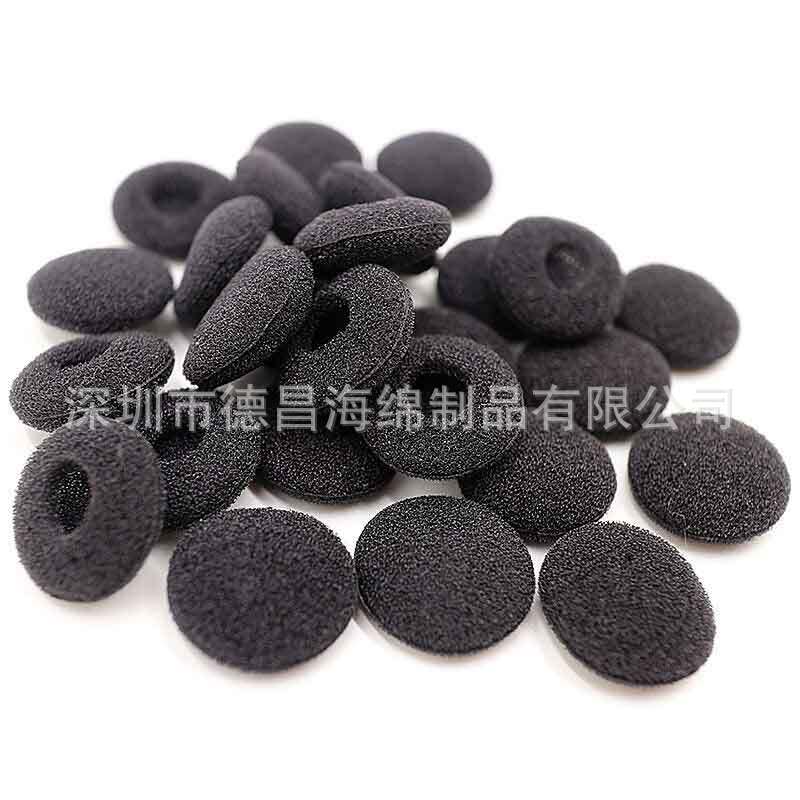 海绵小双拼耳机泡棉  耳机海绵 耳塞棉 耳机棉塞