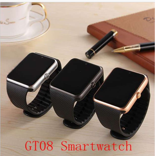 GT08 Smart Wrist Watch GSM Phone Mate An...