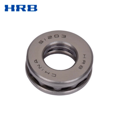 HRB 51203 8203 哈尔滨平面推力球轴承 内径17mm 外径35mm 厚12mm