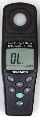 台湾泰玛斯Tenmars数字照度计TM-204
