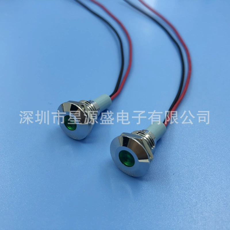 Metal work indicator lamp, LED lights, explosion-proof power supply, 10mm