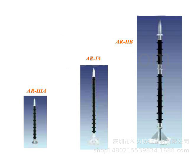 AR-IA AR-IB AR-IIIA AR-IVBDS 限流避雷针 AR爱劳避雷针
