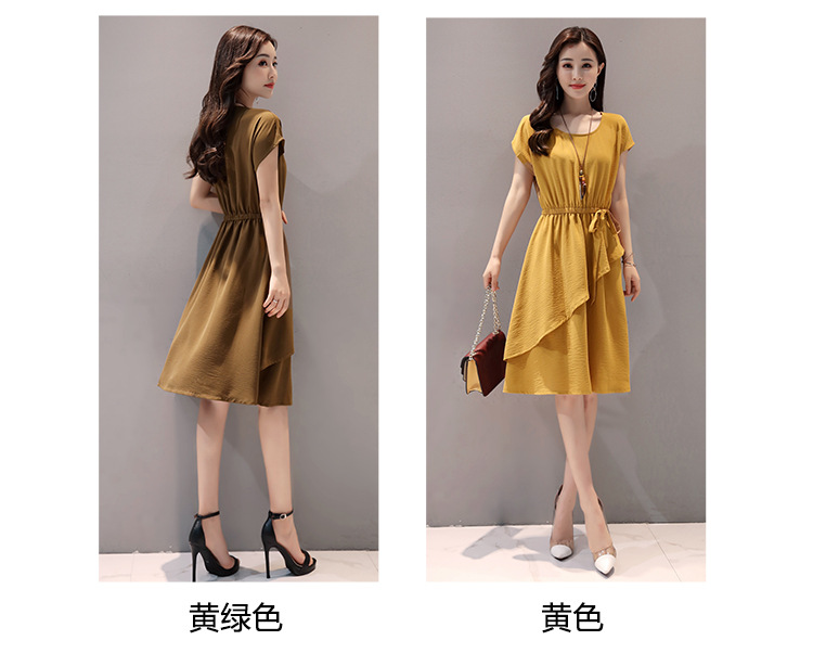 Robe femme QIAOYIYI en Mélange de coton - Ref 3329004 Image 14