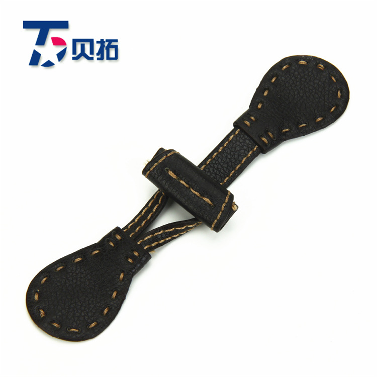 皮革对扣 童装外套大衣服装手工纽扣