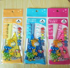 Cartoon Giraffe Ruler Set Student Learning Supplies Children's Plastic Ruler Creative Stationery Manufacturer Wholesale