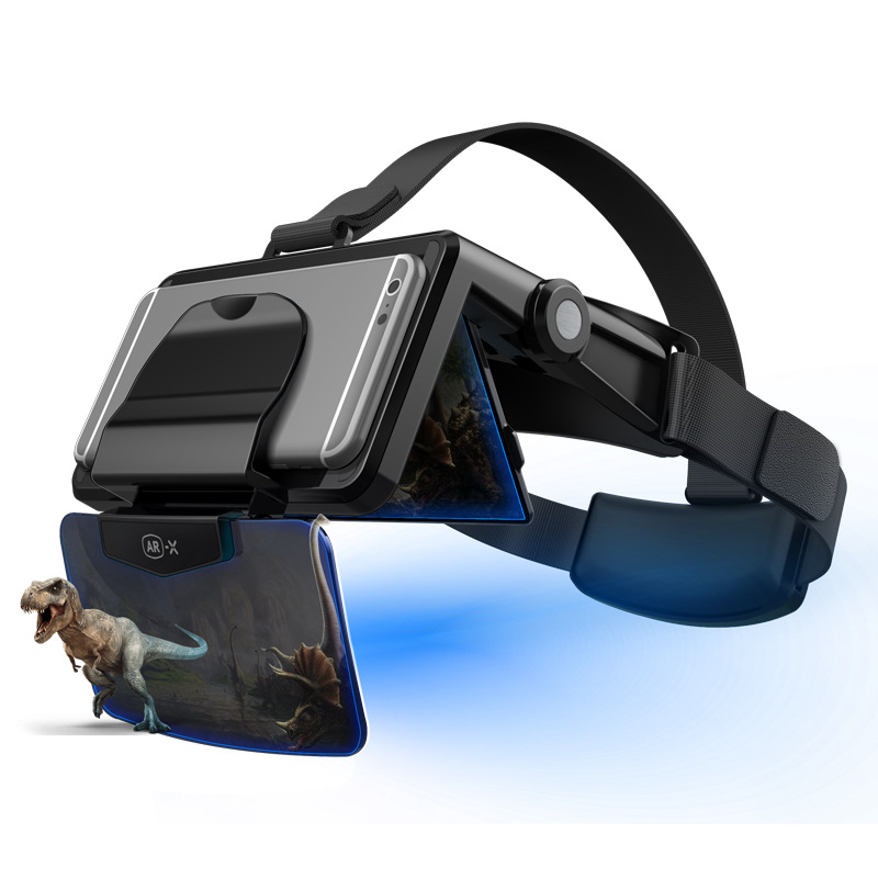 VR glasses virtual reality headset 3d stereoscopic head-mounted giant screen cinema game console AR glasses