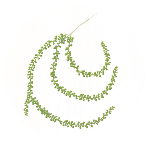 Artificial Flower Wholesale Market Lover's Tears Rattan Plastic Artificial Flower Bouquet Artificial Succulent Creative Wall Decoration