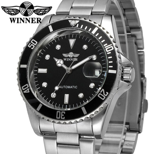 New t-winner8066 men's casual mechanical watch business mechanical watch men's flywheel mechanical watch