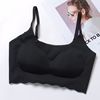 Japanese underwear, wireless bra, sports shockproof push up bra, lifting effect, for running, beautiful back