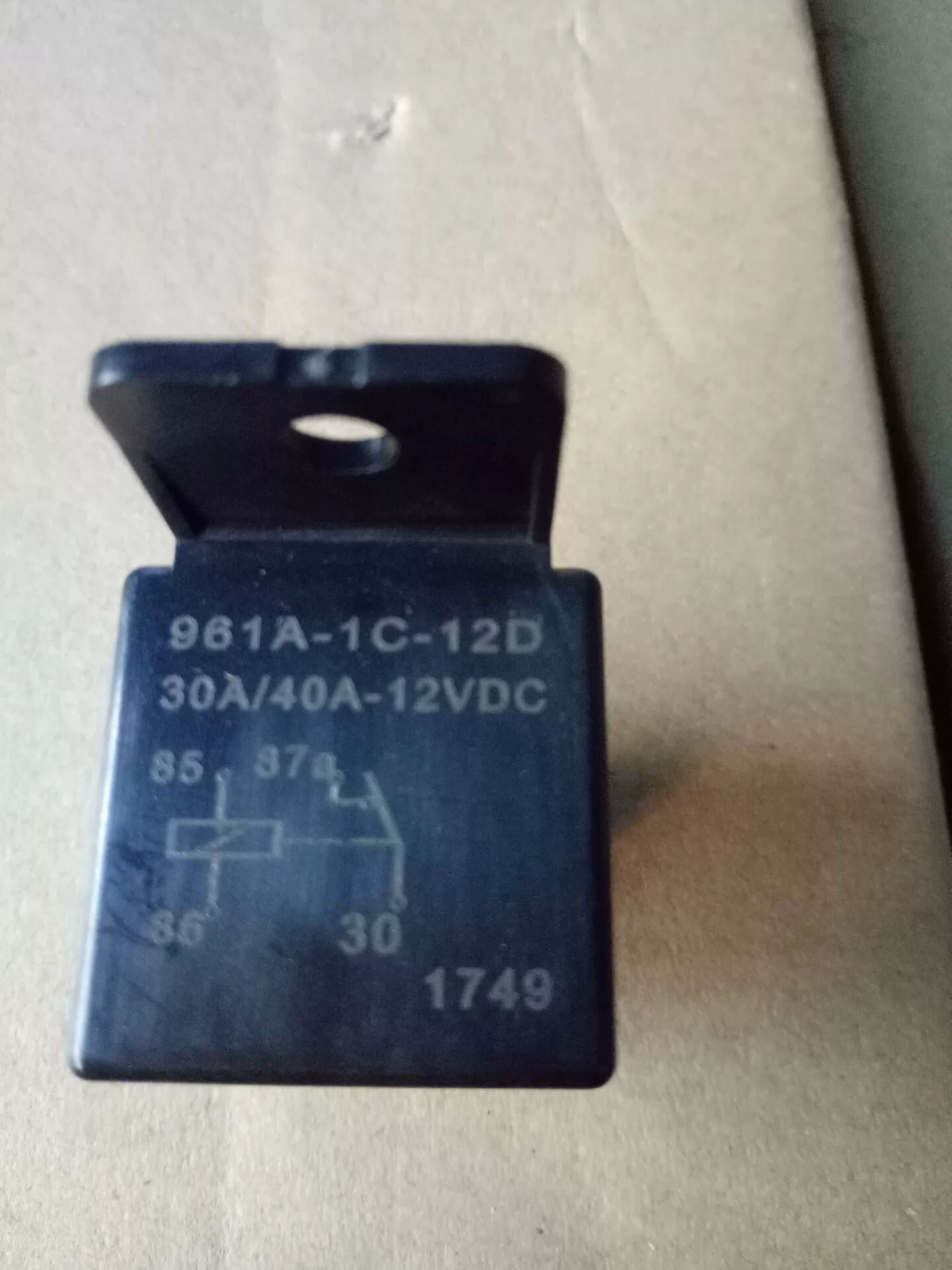 Производитель прямой поставки автомобильное реле 961A-1C-12D 30A/40A