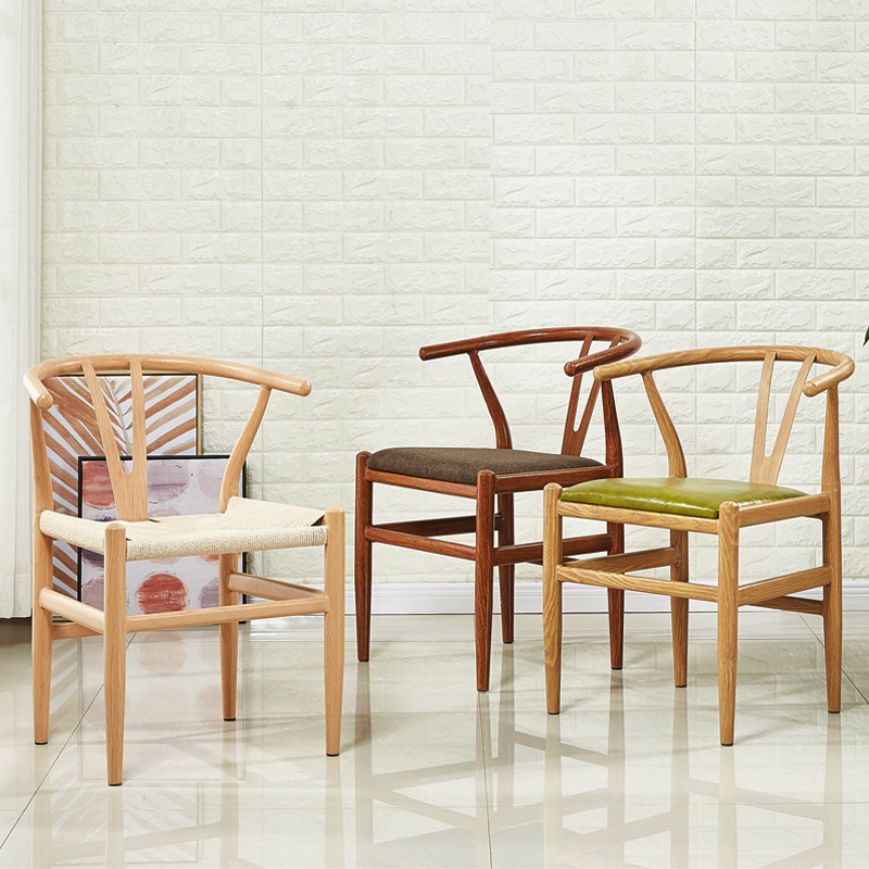 Tieyi Master chair Chinese fashion minimalist dining chair hotel chair chair commercial restaurant cafe table and chair home dining chair
