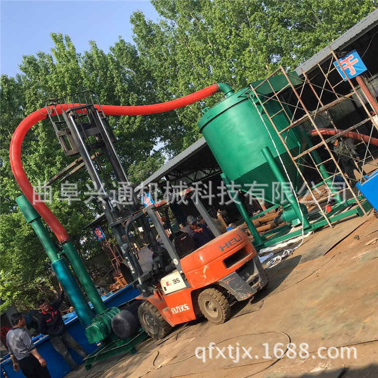 粉料罐仓自吸式除尘气力输送机 氯化铵气力吸料机厂家