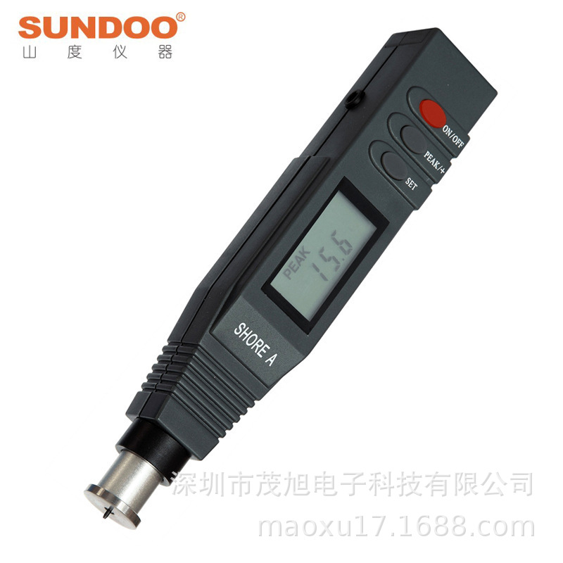 Sundoo/山度【LD-D】数显邵氏硬度计 测软塑料/橡胶/毡/皮革材料