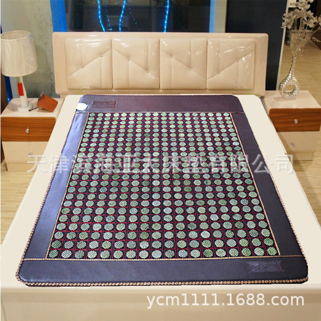 廠家批發玉石床墊雙溫雙控四季可用褥墊 碳纖維加熱可折疊定制墊