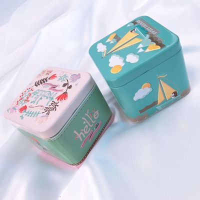 children Cartoon relief Box Gift box Metal Jewelry storage box Hair packing box Wholesale jewelry boxes
