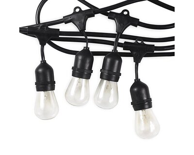 P65 waterproof s14 string lights greenhouse Dedicated Base farm Dedicated lamps and lanterns E27 American style waterproof string lights