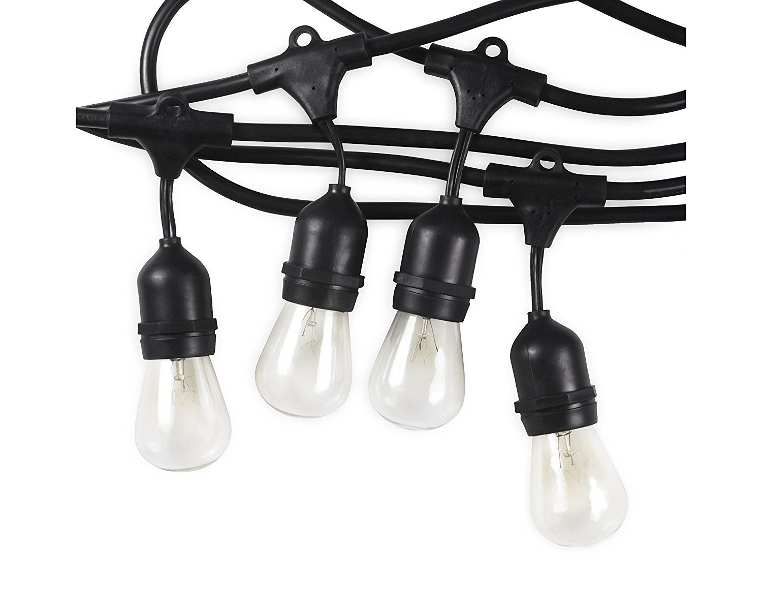 P65 waterproof s14 string lights greenhouse Dedicated Base farm Dedicated lamps and lanterns E27 American style waterproof string lights