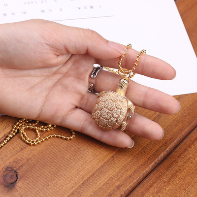 Korean Edition originality personality golden Tortoise Watch Female models M beads leisure time Female models quartz decorate Watch wholesale