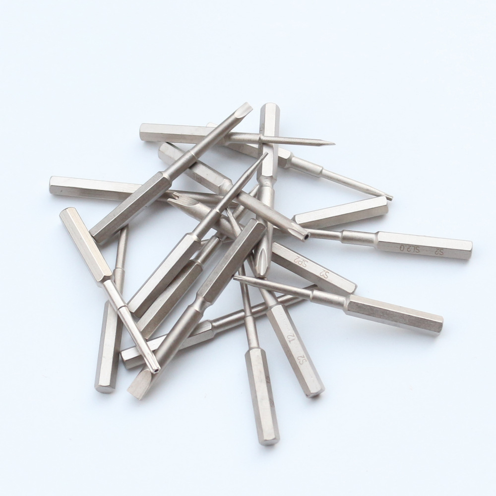 南旗NANCH 德国进口S2钢螺丝刀批头 十字1.5 十字2.0 PH000 PH0