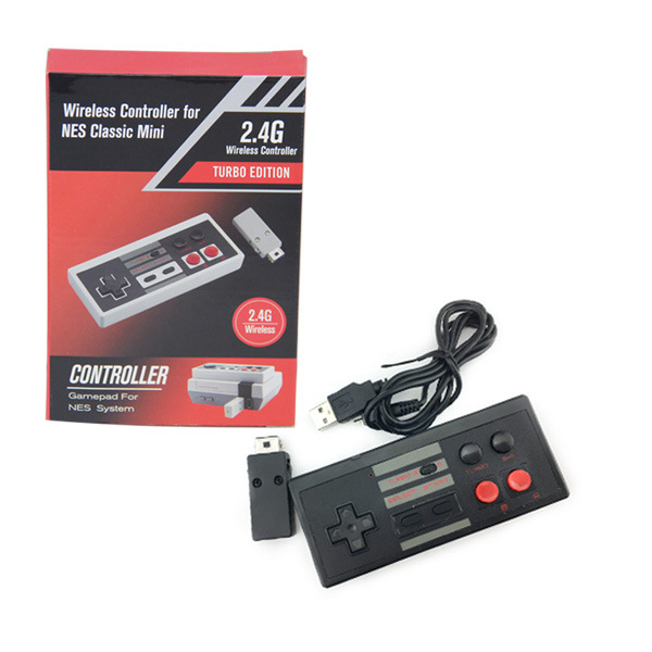 NES Min Handle NES Mini 2.4G Wireless Handle With Lithium Battery Wireless Controller