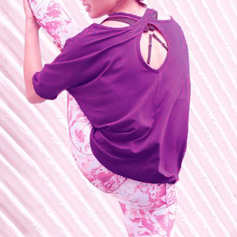 Womens Sexy Hollow Back Round Neck Short Sleeve T Shirt Spring Summer Collection Casual Wear Wholesale Available
