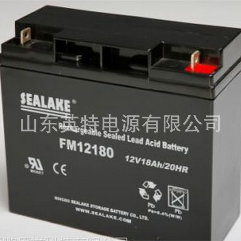 海湖(SEALAKE)蓄电池FM12180 12V18AH弱电安防机房/UPS直流屏电源