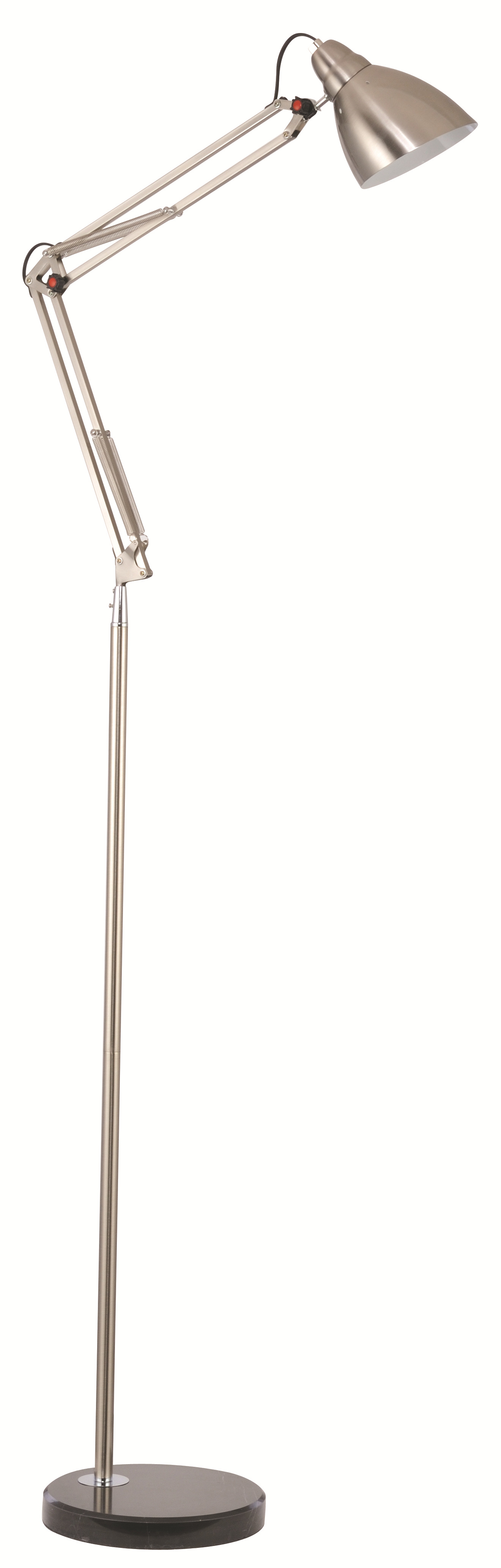 LED落地灯 现代客厅卧室书房简约落地护眼台灯 金属美容纹绣灯具