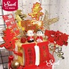 Creative decorations, golden acrylic set suitable for photo sessions