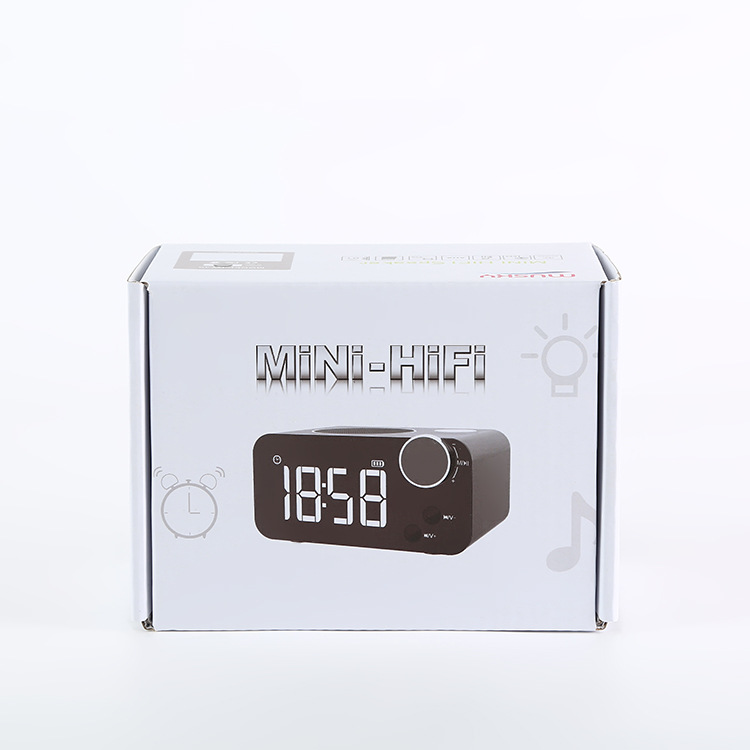 DY39手机蓝牙低音炮|床头灯音响|大屏时尚时钟|迷你便携闹钟音响