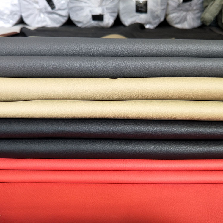 荔枝纹超纤汽车内饰革沙发箱包鞋材皮革面料超纤人造革批发