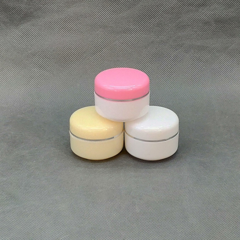 厂家塑料瓶20克双层内盖套盒膏盒软膏盒20g化妆品分装包装空瓶子