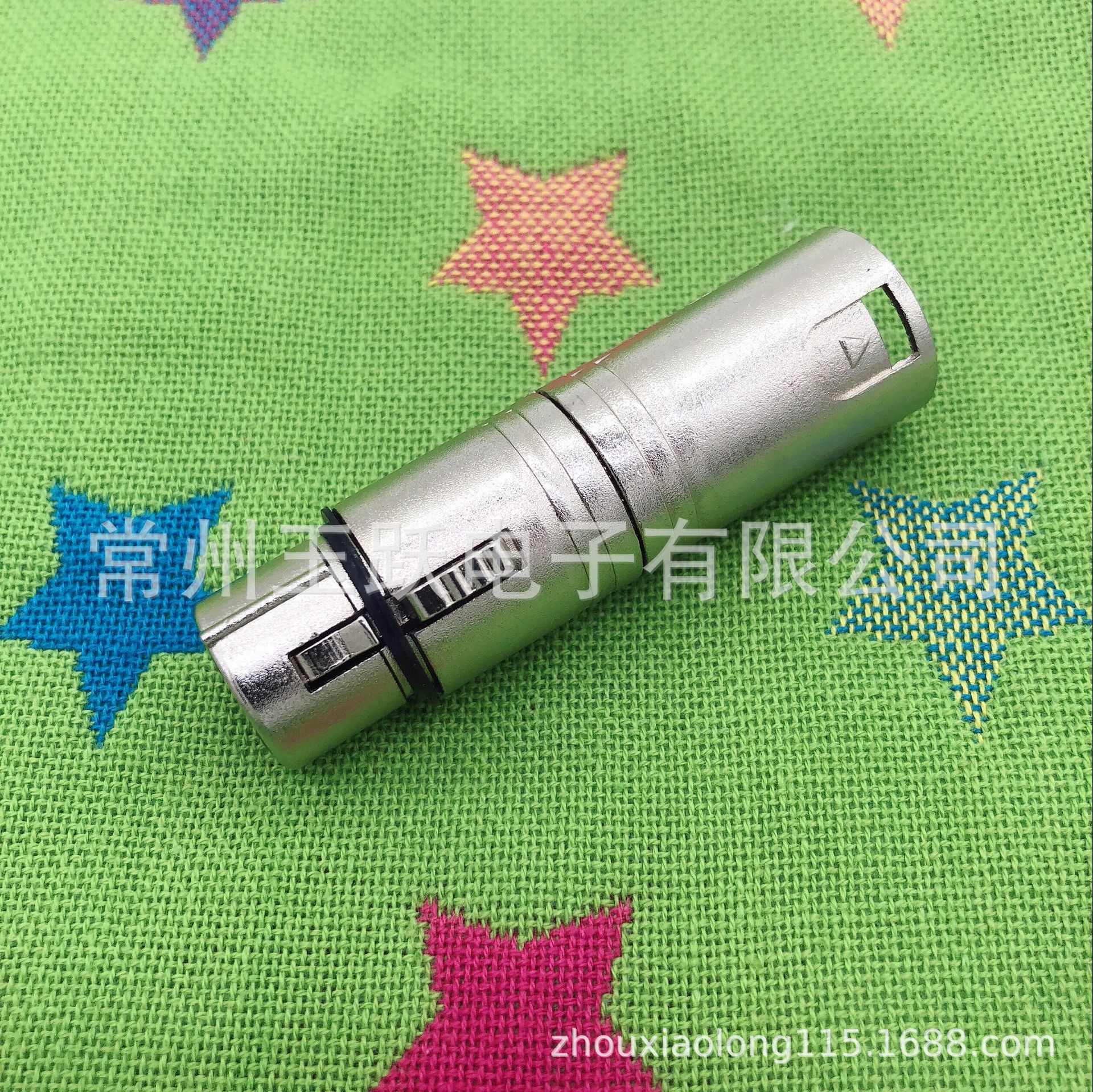 【厂家直销】三芯卡侬 公转母 音视频转接头