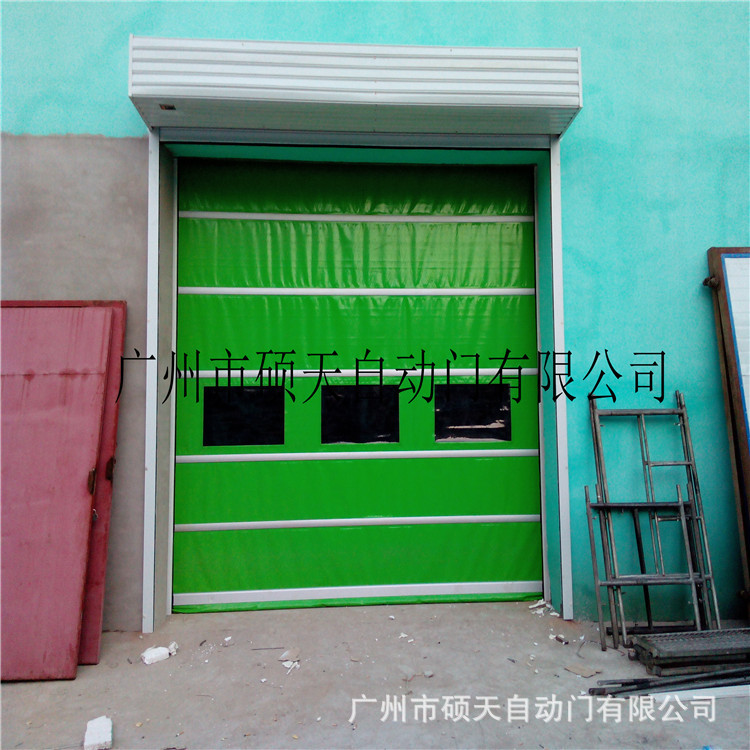 Plastic automatic door,Cleanse transparent Rolling Door  PVC Fast shutter doors(direct deal)