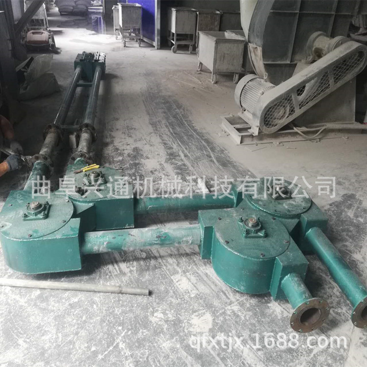 氧化铁管链式输送机  钛白粉管链输送机 粉料输送机厂家