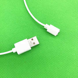 供应高环保磁吸线充电线电动牙刷USB磁铁磁性充电线磁充数据线