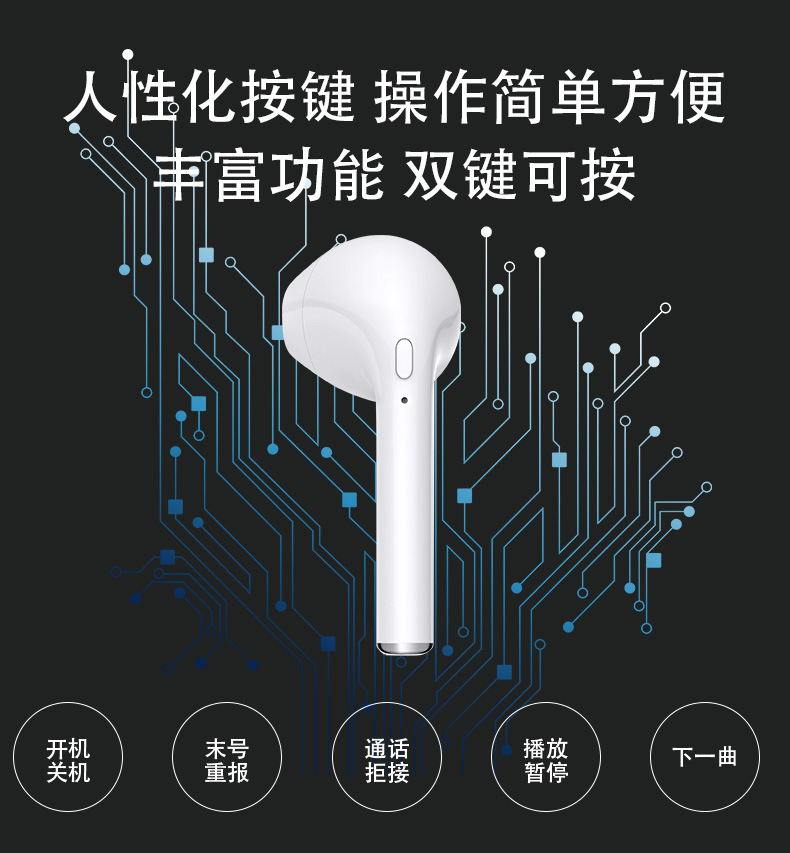 Casque bluetooth YUEYIN fonction appel - Ref 3379989 Image 14