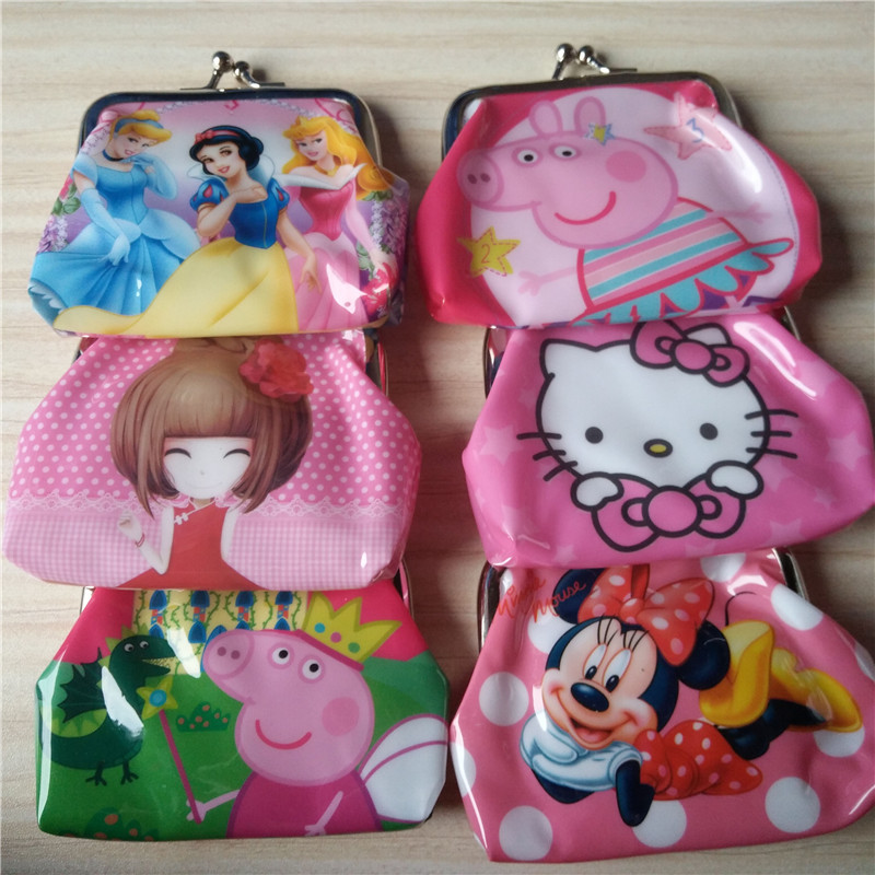 coin purse lovely Cartoon Paige Snow princess Small change Storage bag children coin purse