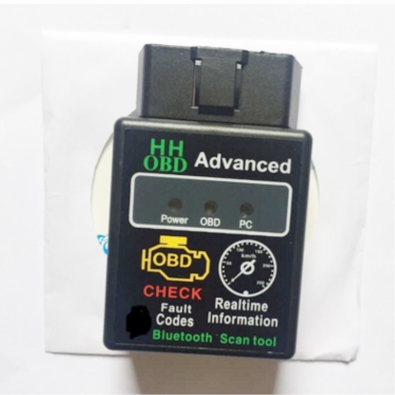 HH obd 蓝牙ELM327 Bluetooth OBD2 v2.1汽车油耗 车速检测扫描仪