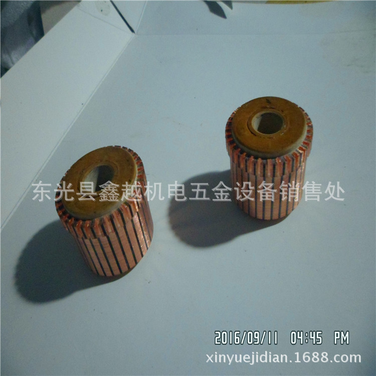 厂家供应 直流电机换向器 铜头 换向器 异形加工定制