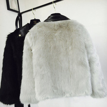 秋冬毛毛短外套女秋冬韩版名媛气质小香风长袖仿皮草夹克衫上衣潮