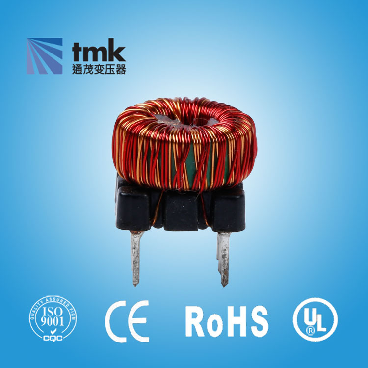 多股线双绕组有底座共模滤波磁环电感