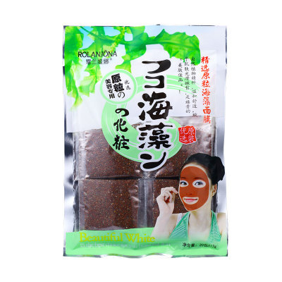 露兰姬娜海藻面膜（12/20小包） 天然小颗粒海藻批发化妆品现货